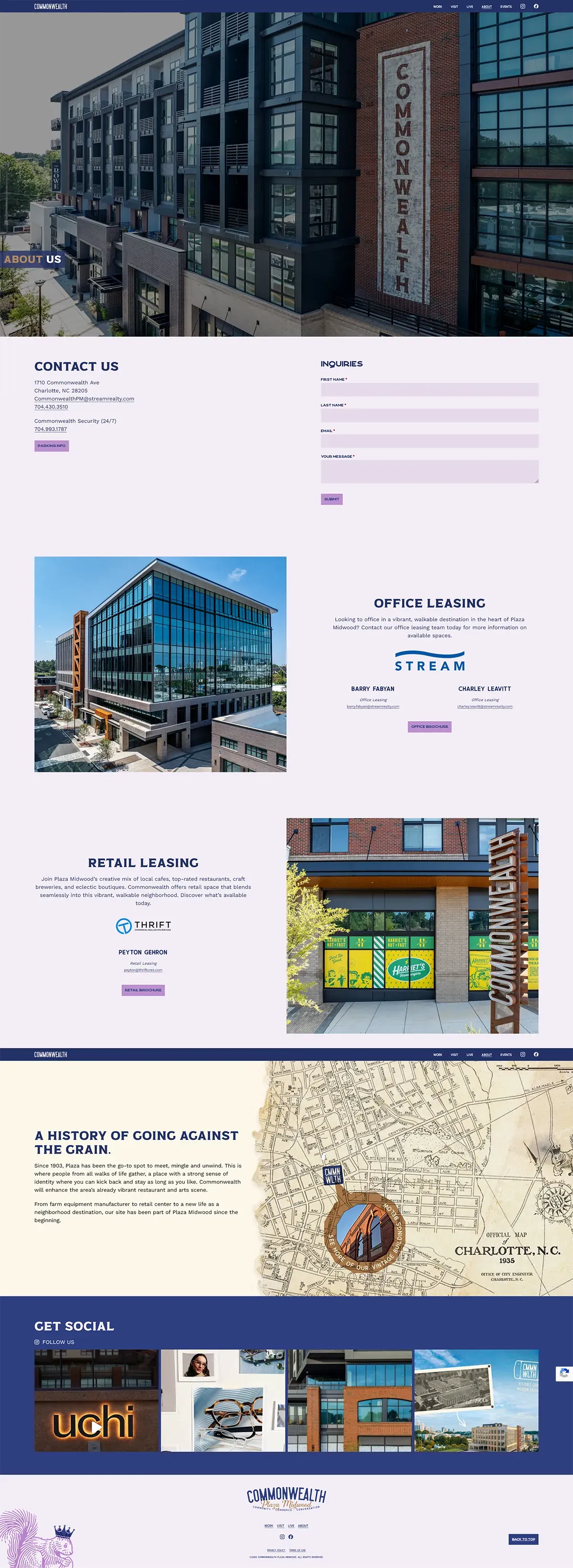 Commonwealth website — About