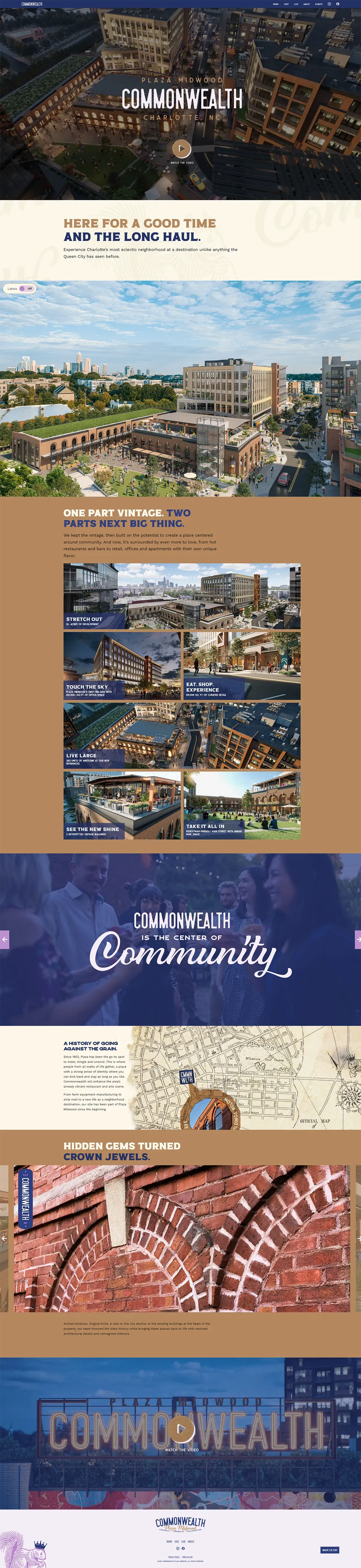 Commonwealth website — Home