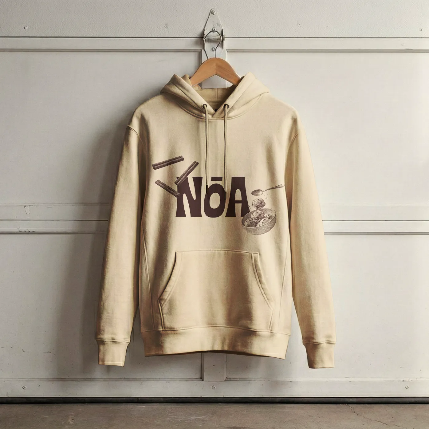 NŌA Protein branded hoodie