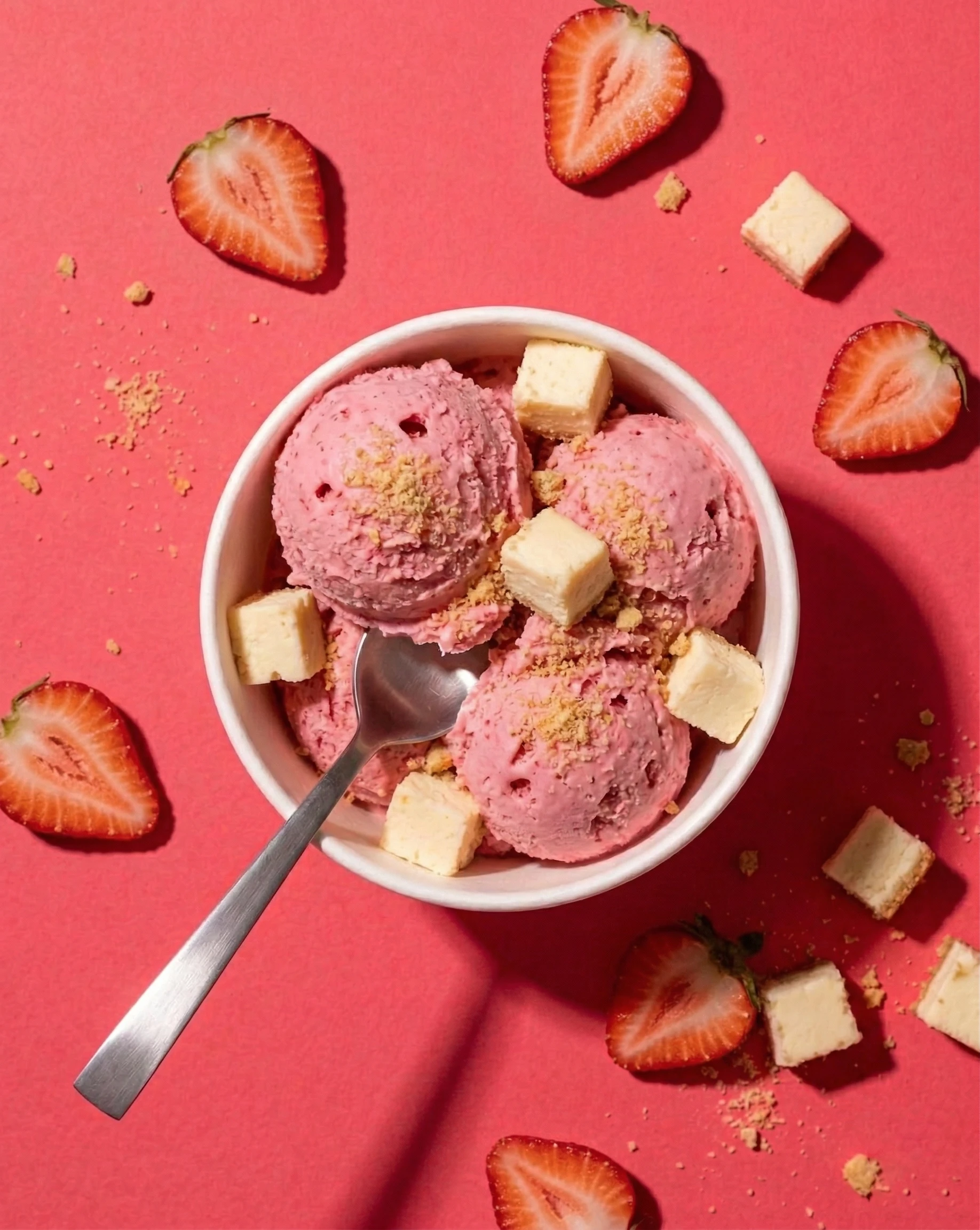 Strawberry Cheesecake Bite